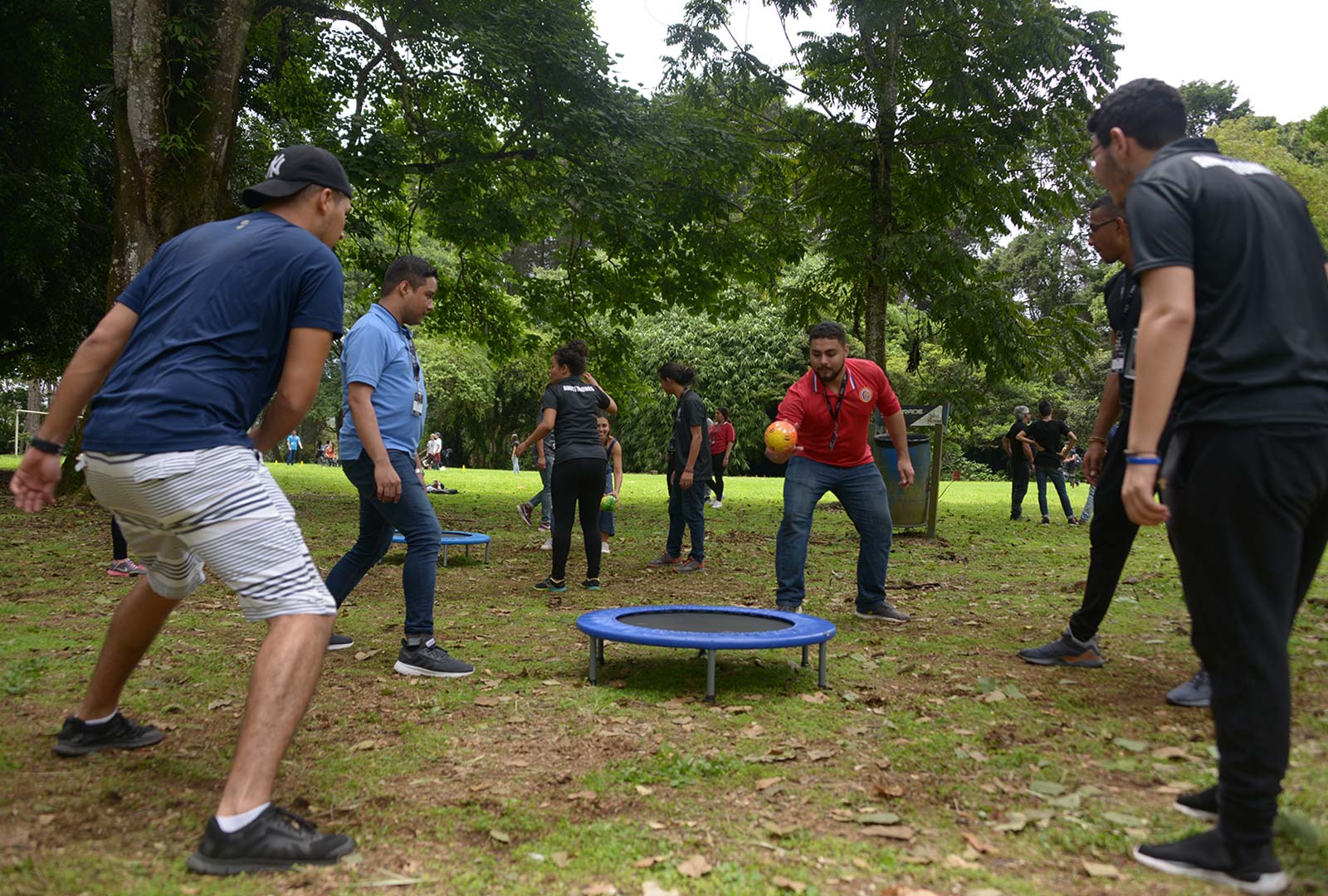 El convivio fue una oportunidad para mostrar destrezas en los distintos juegos. 